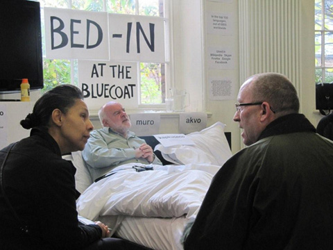 Bed-In at the Bluecoat